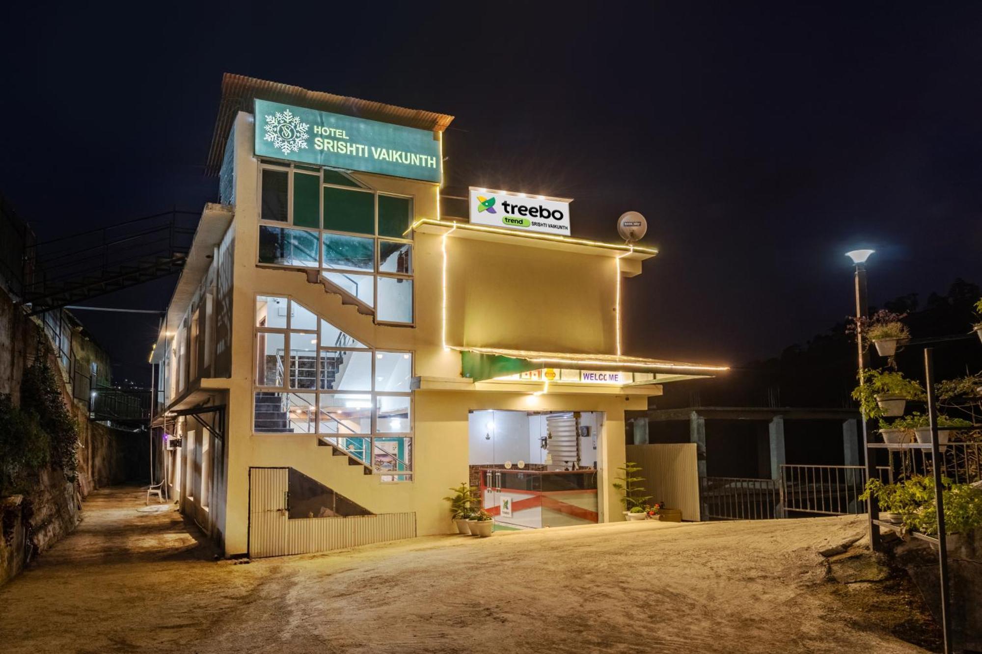 Hotel Treebo Srishti Vaikunth With Mountain View Shimla Exterior foto
