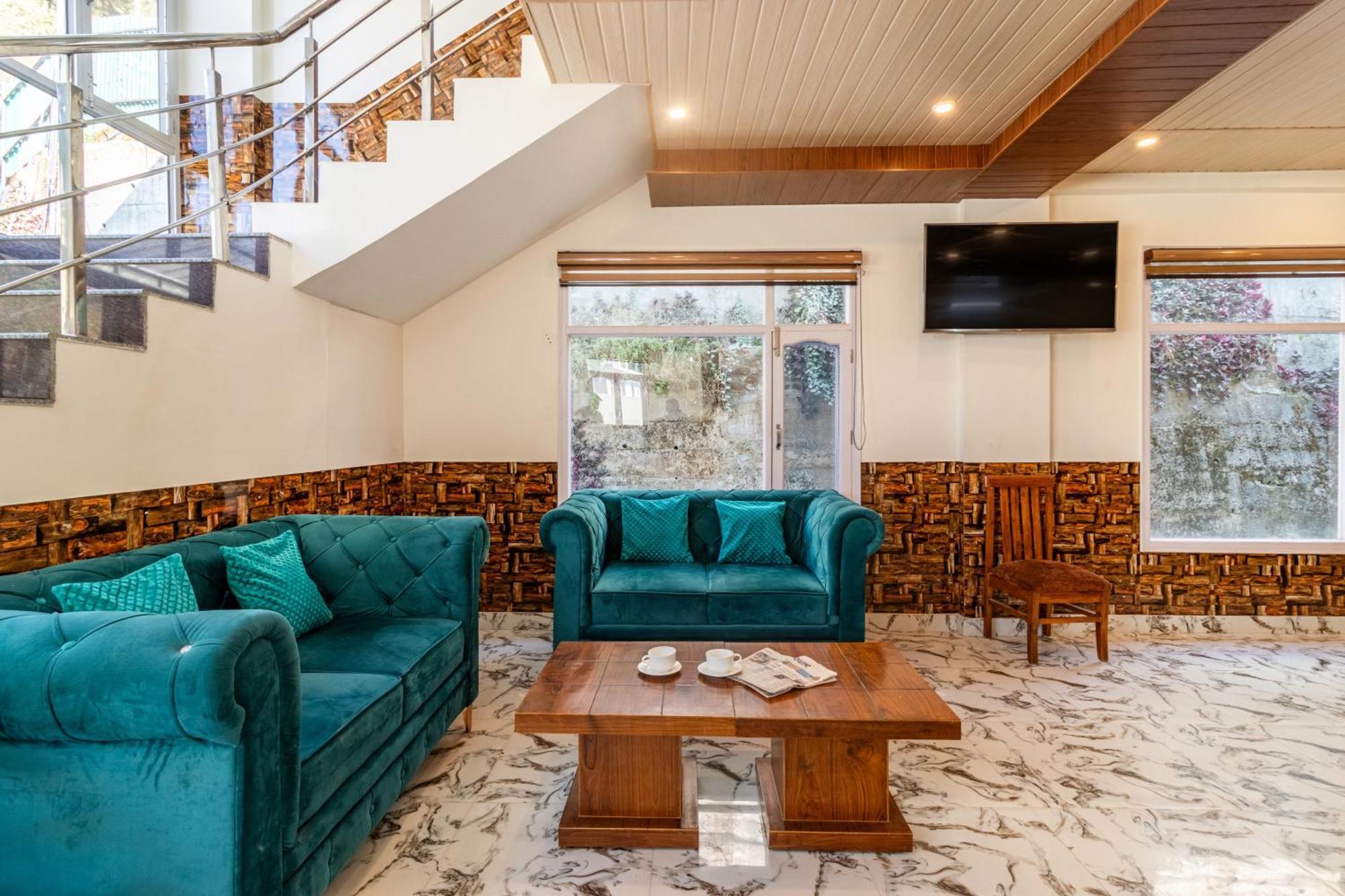 Hotel Treebo Srishti Vaikunth With Mountain View Shimla Exterior foto
